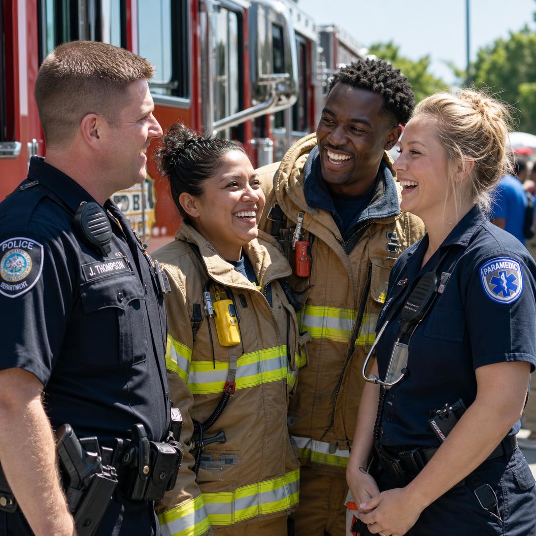 Honoring Firefighters, First Responders & Law Enforcement
