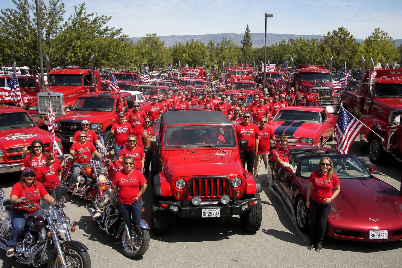 The Red Road Rally — Paint the Town Red!